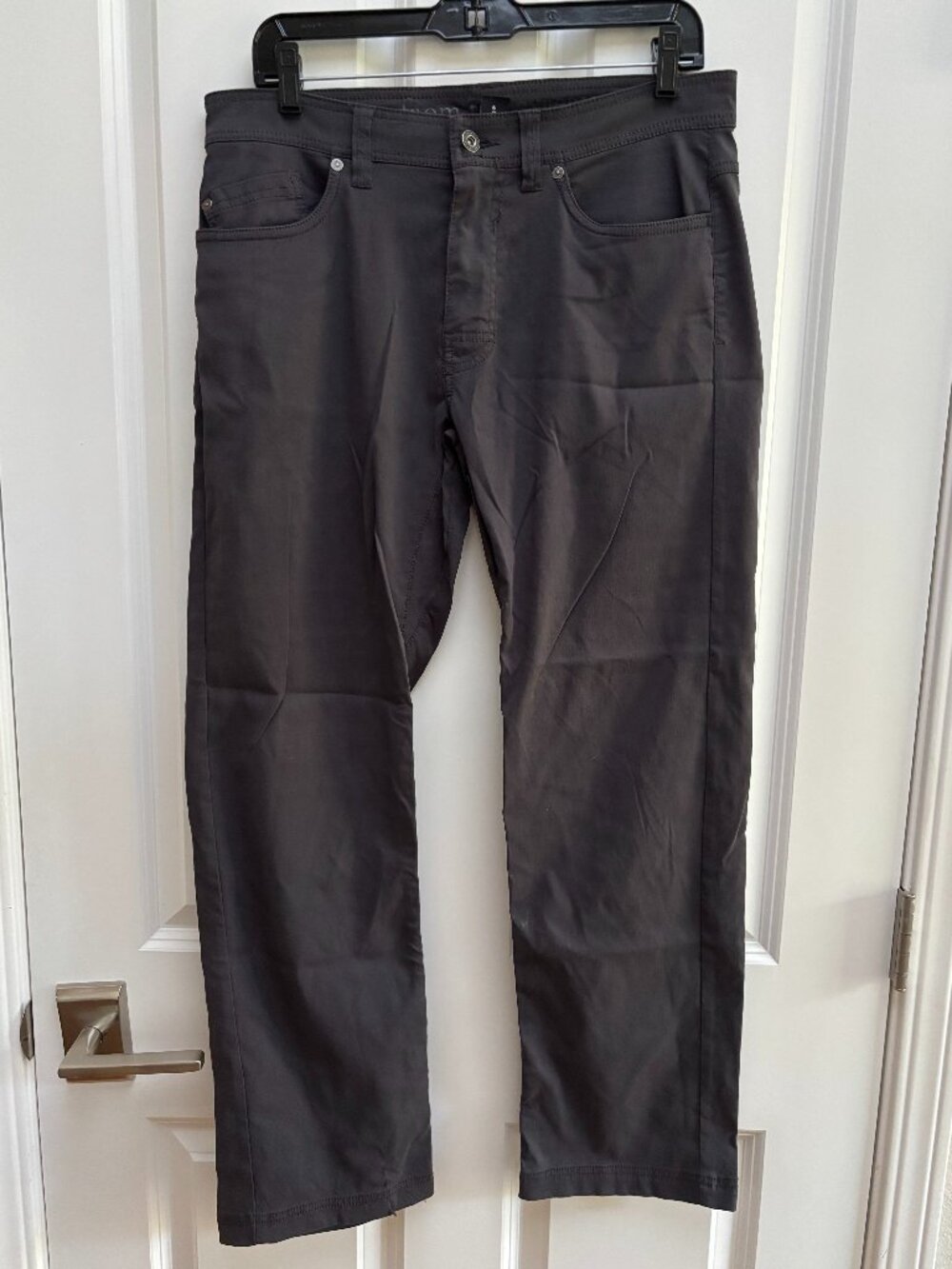 Men's Gray prAna Athletic Hiking Pants | prAna
